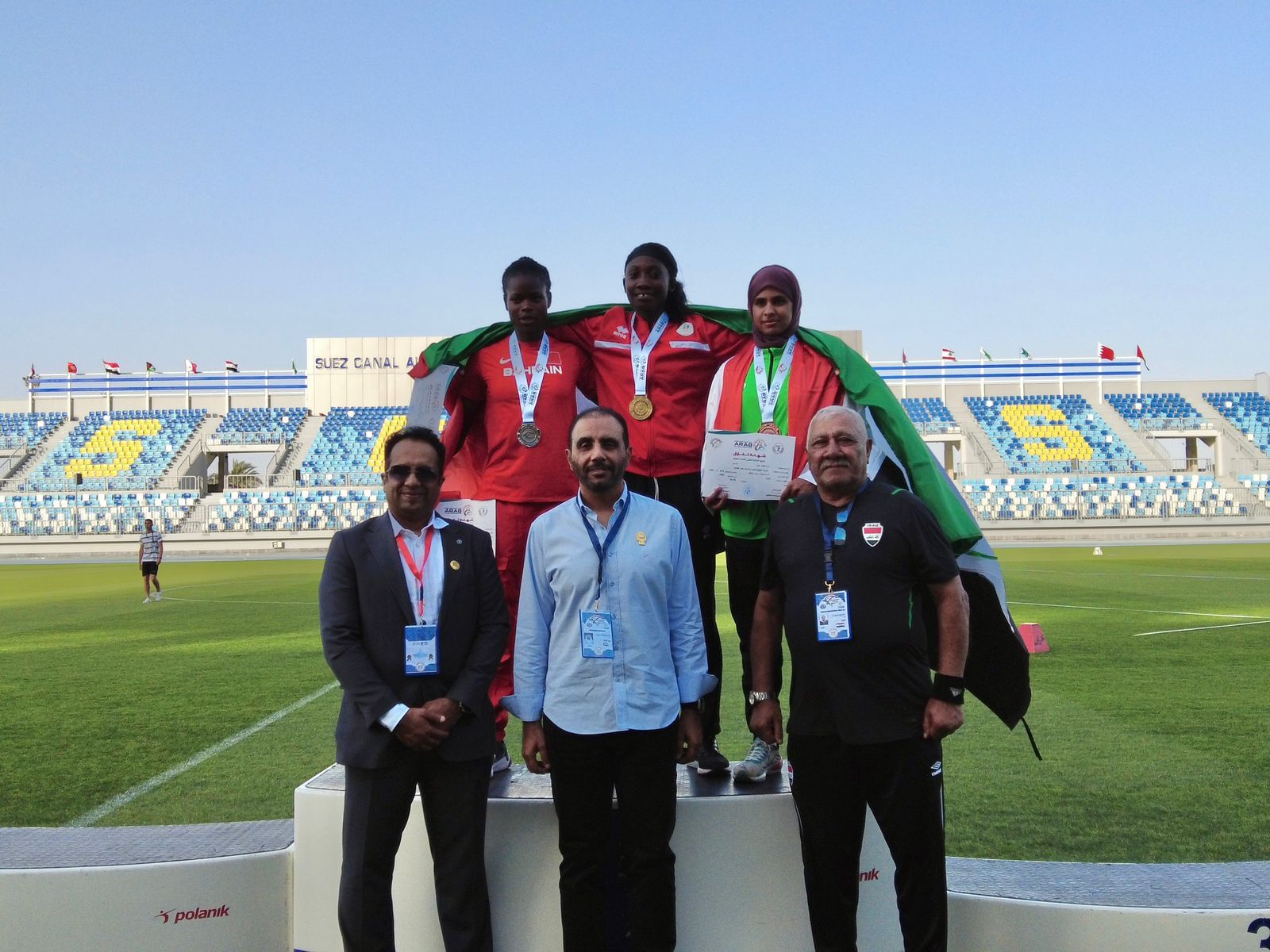 Emirados Árabes Unidos conquistam medalha de ouro no Campeonato Árabe de Atletismo Juvenil