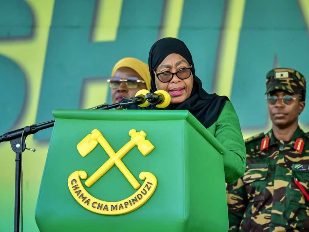 Tanzania preliminary results show landslide win for President Hassan