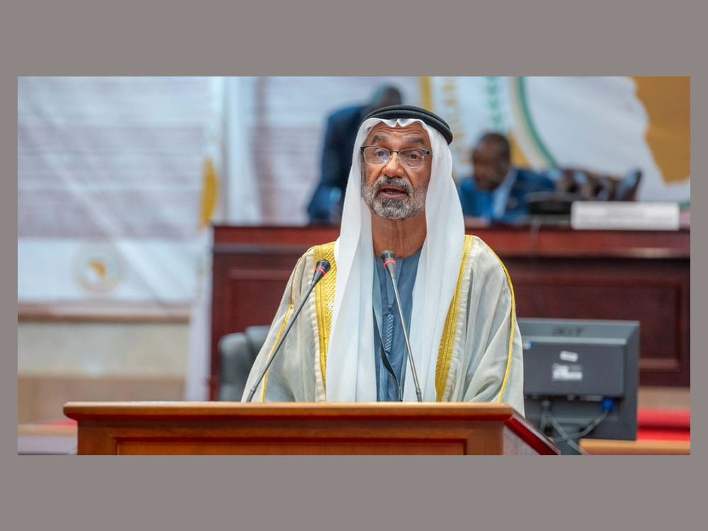 رئيس المجلس العالمي للتسامح والسلام يشارك في جلسة للبرلمان الأفريقي