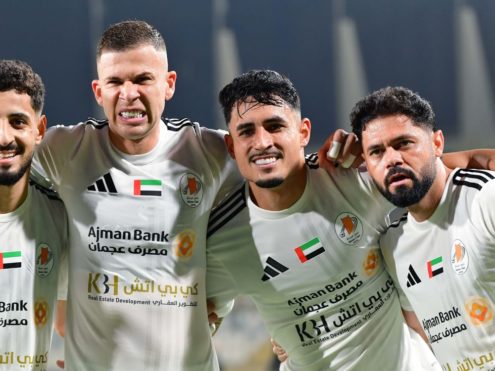 فوز عجمان على الوحدة في الجولة الافتتاحية لدوري أدنوك للمحترفين