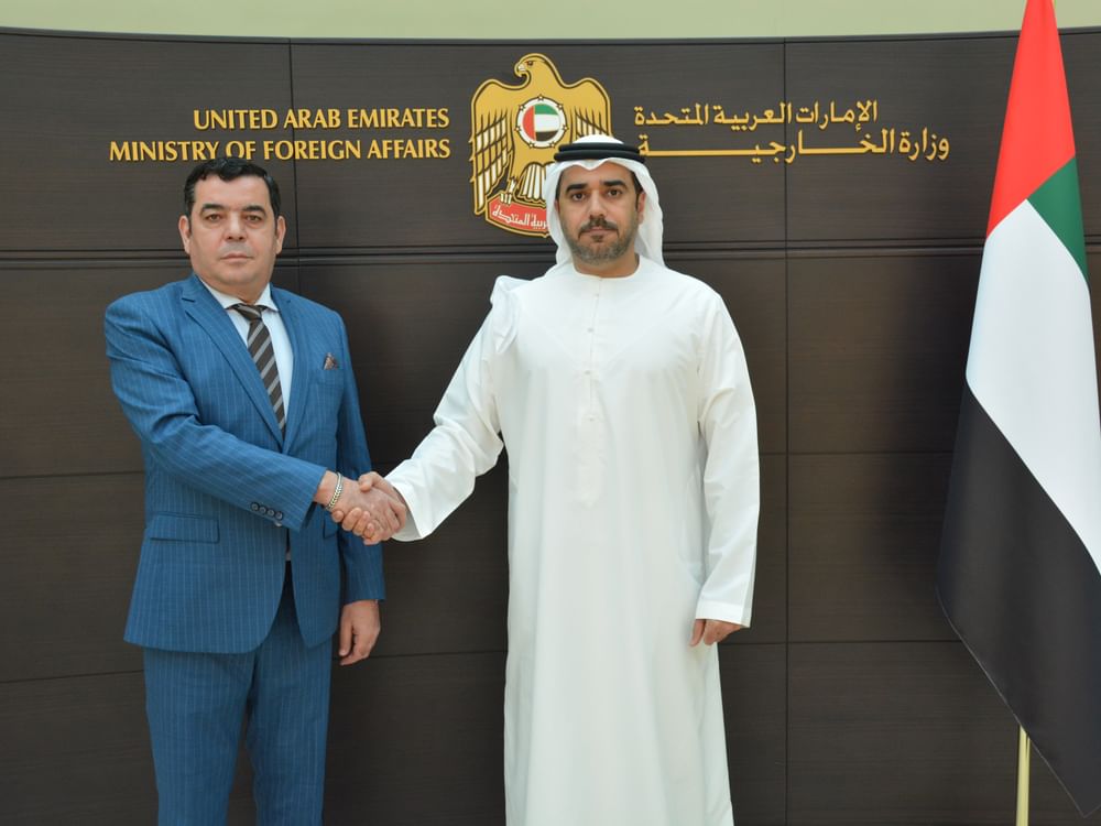 Deputy Director of MoFA’s Dubai Office receives credentials of Consul General of Central African Republic