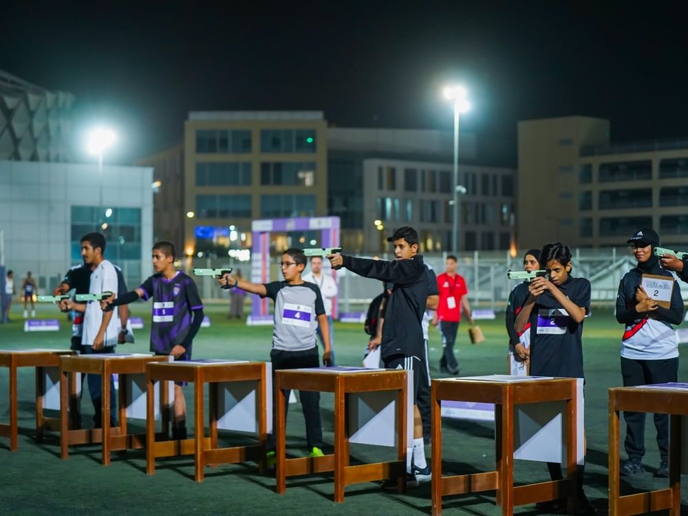 ختام منافسات "الخماسي الحديث" في تحدي حفيت الرياضي"