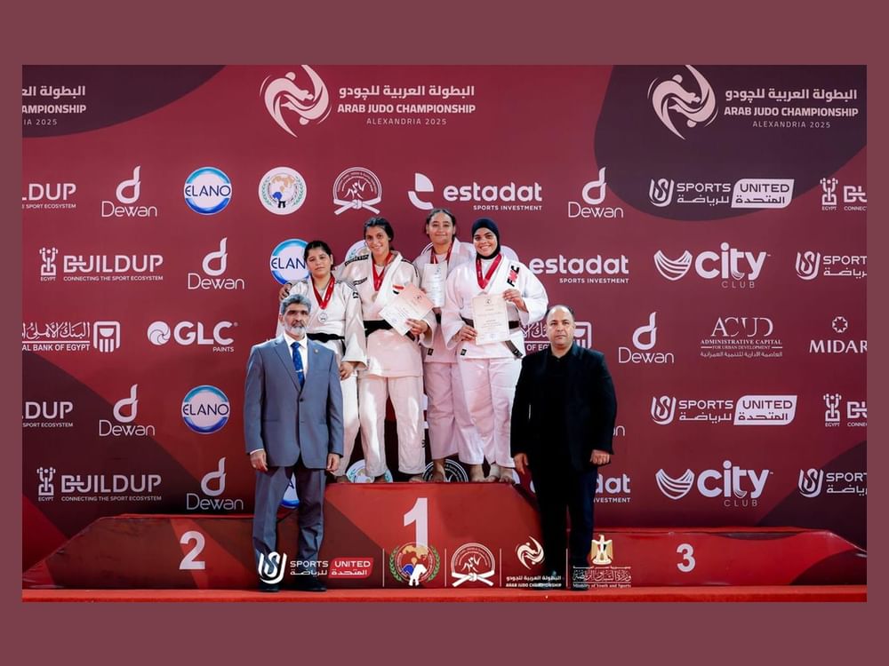 "الفجيرة للفنون القتالية" يحرز 3 ميداليات في البطولة العربية للجودو