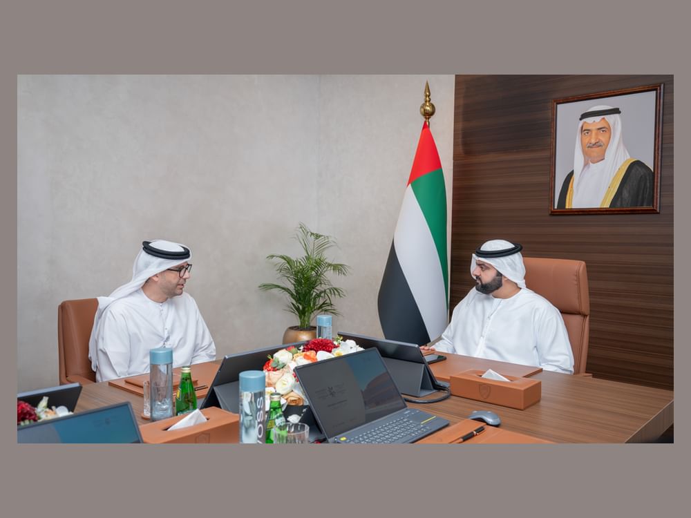 محمد الشرقي يلتقي الرئيس التنفيذي لمستشفى "الشيخ خليفة" بالفجيرة