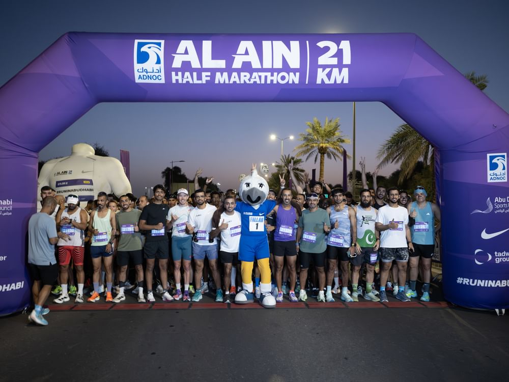 Al Ain Half Marathon attracts over 4,000 runners across multiple categories