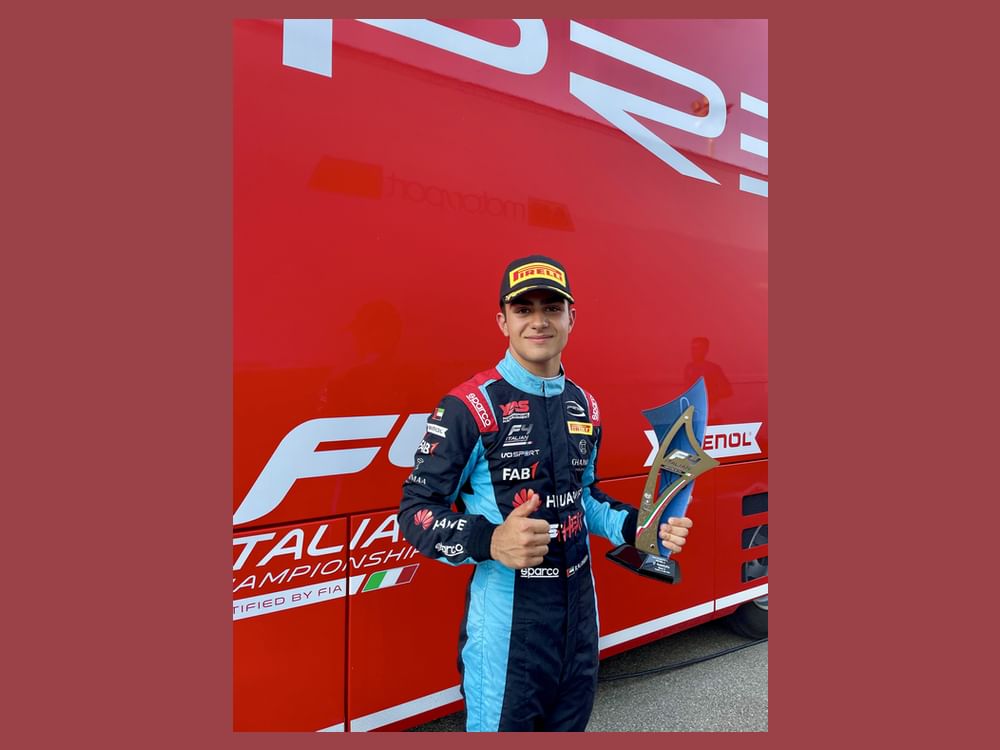 Emirati racer reaches new heights at Round 4 of Italian F4 series at ...