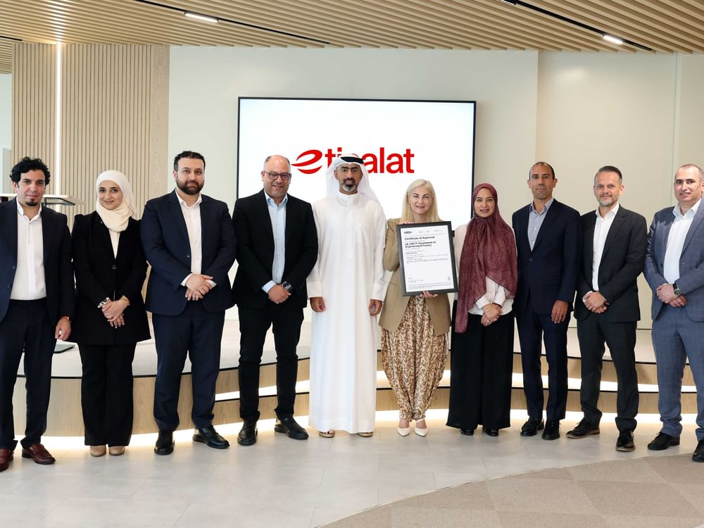 etisalat UAE becomes first telecom operator in MENA region to achieve international certification for AI management