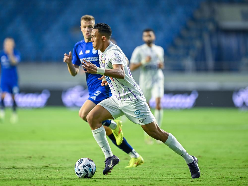 فوز العين على النصر في دوري أدنوك للمحترفين
