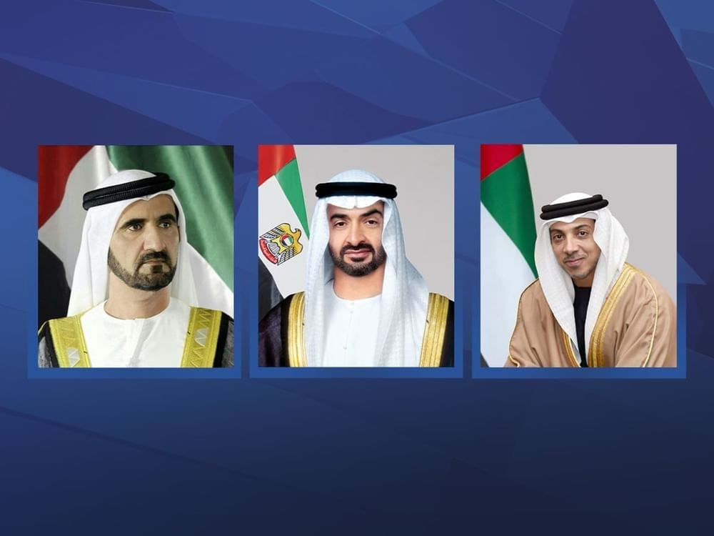 رئيس الدولة ونائباه يعزون خادم الحرمين في وفاة الأمير منصور بن بدر