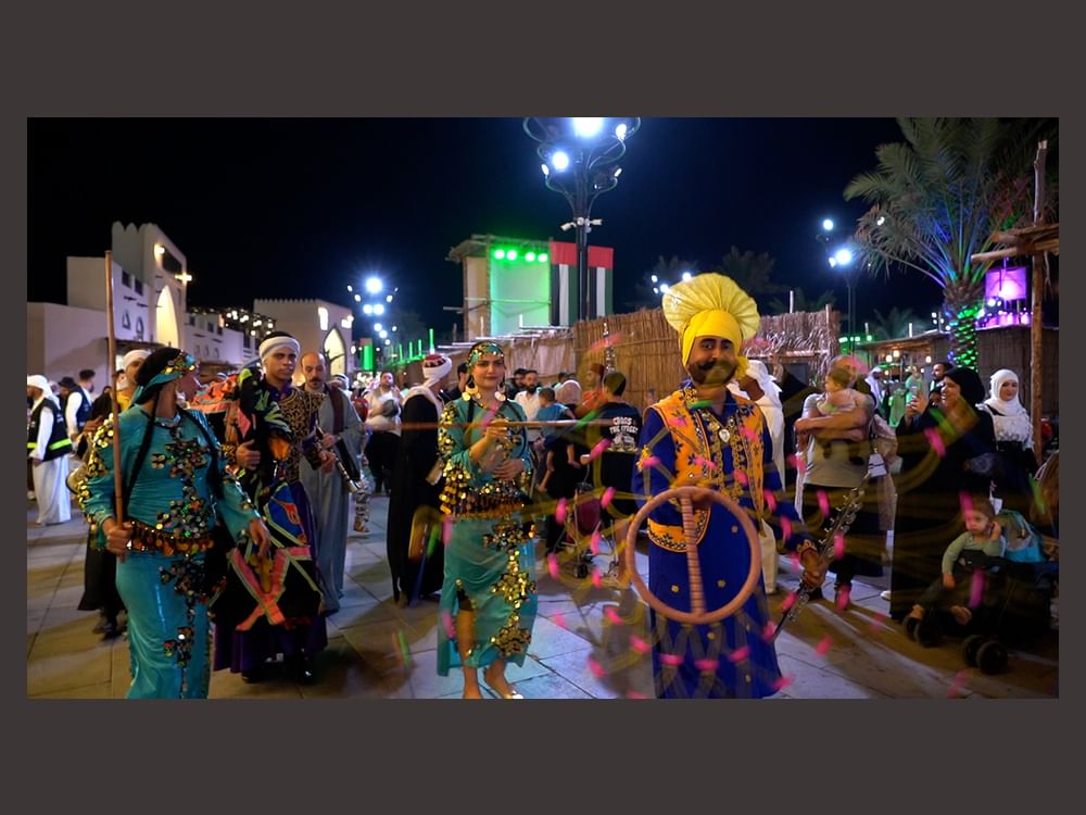 World Civilisations Parade roams grounds of Sheikh Zayed Festival with traditional songs and folk arts