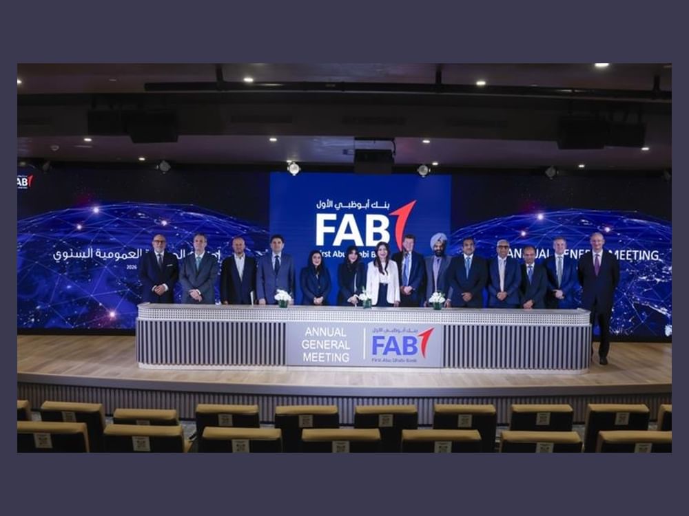 FAB shareholders approve record AED8.84 billion cash dividend at AGM ‎