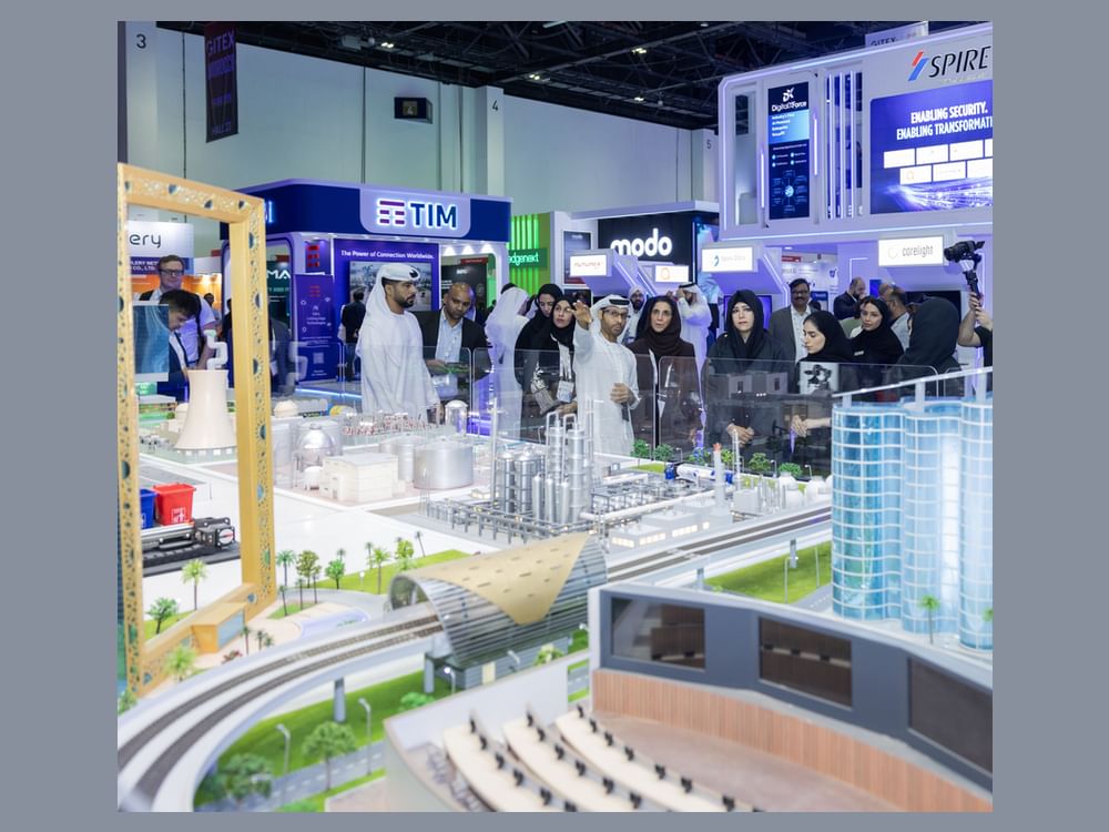 Latifa bint Mohammed visits GITEX Global