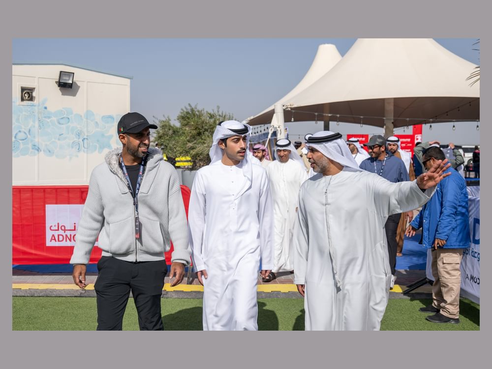 ياس بن حمدان بن زايد يزور تحدي صير بني ياس 2026