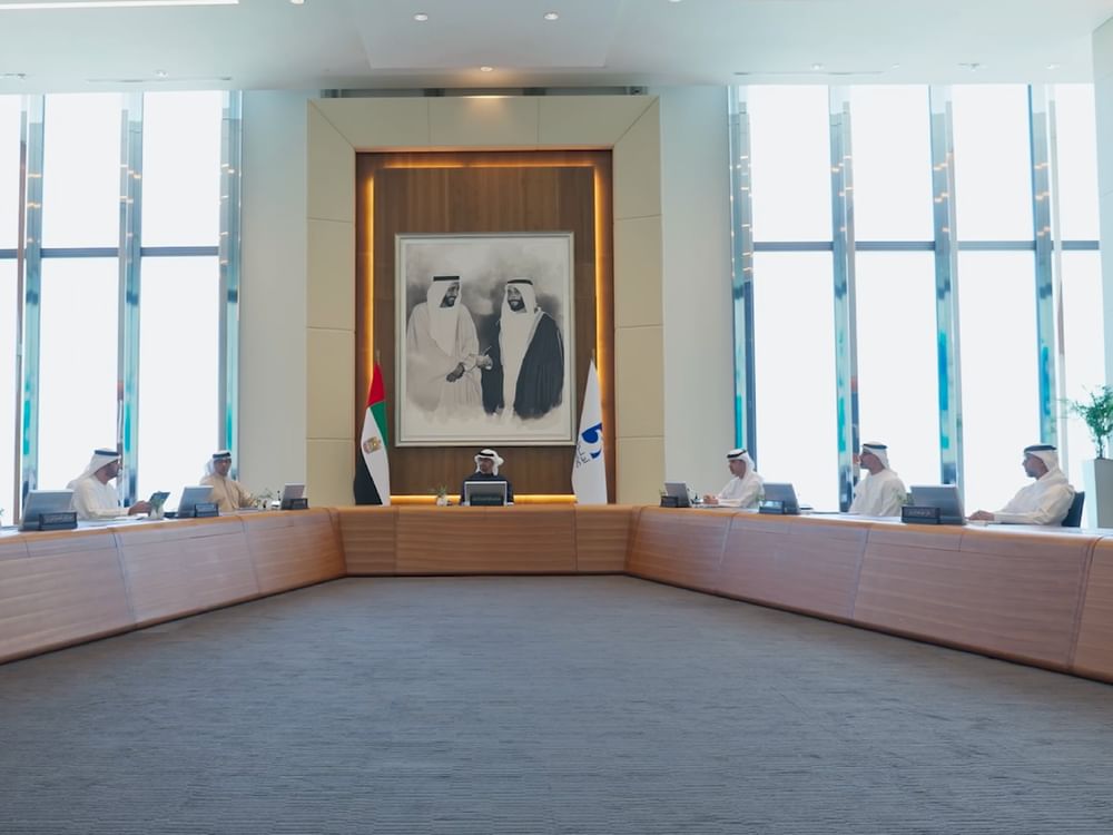 رئيس الدولة يترأس الاجتماع السنوي لمجلس إدارة “أدنوك”