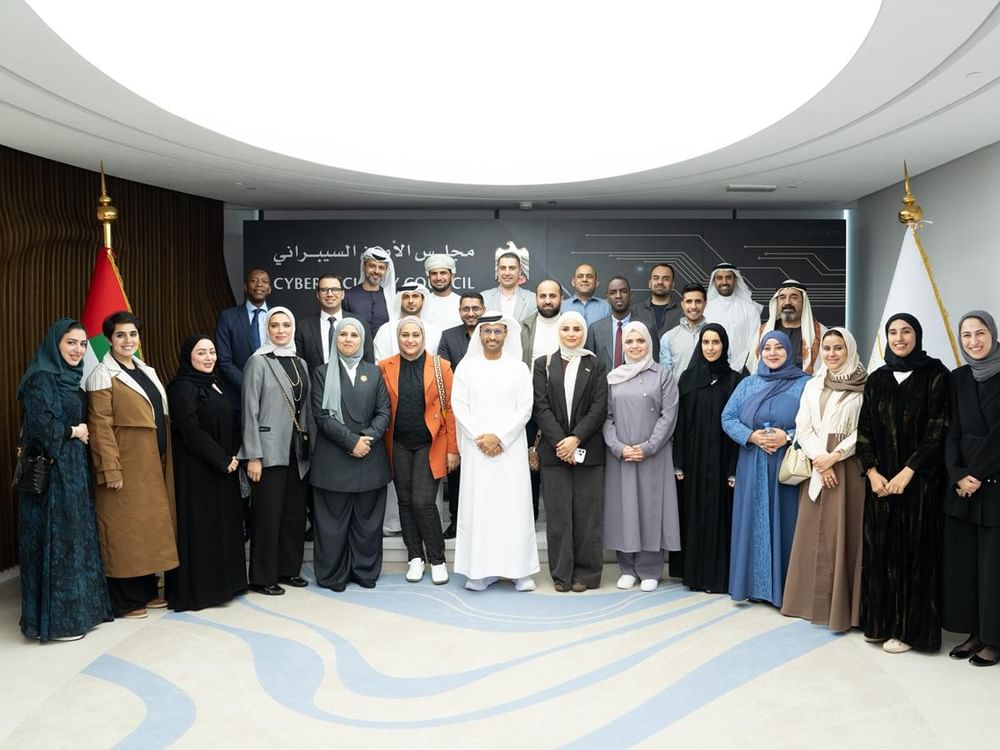  مجلس الأمن السيبراني يستقبل وفداً من برنامج قيادات حكومات المستقبل