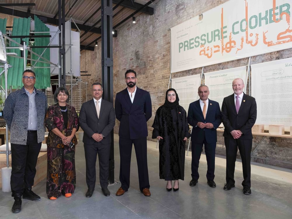 Minister of Culture opens UAE Pavilion in Venice Biennale