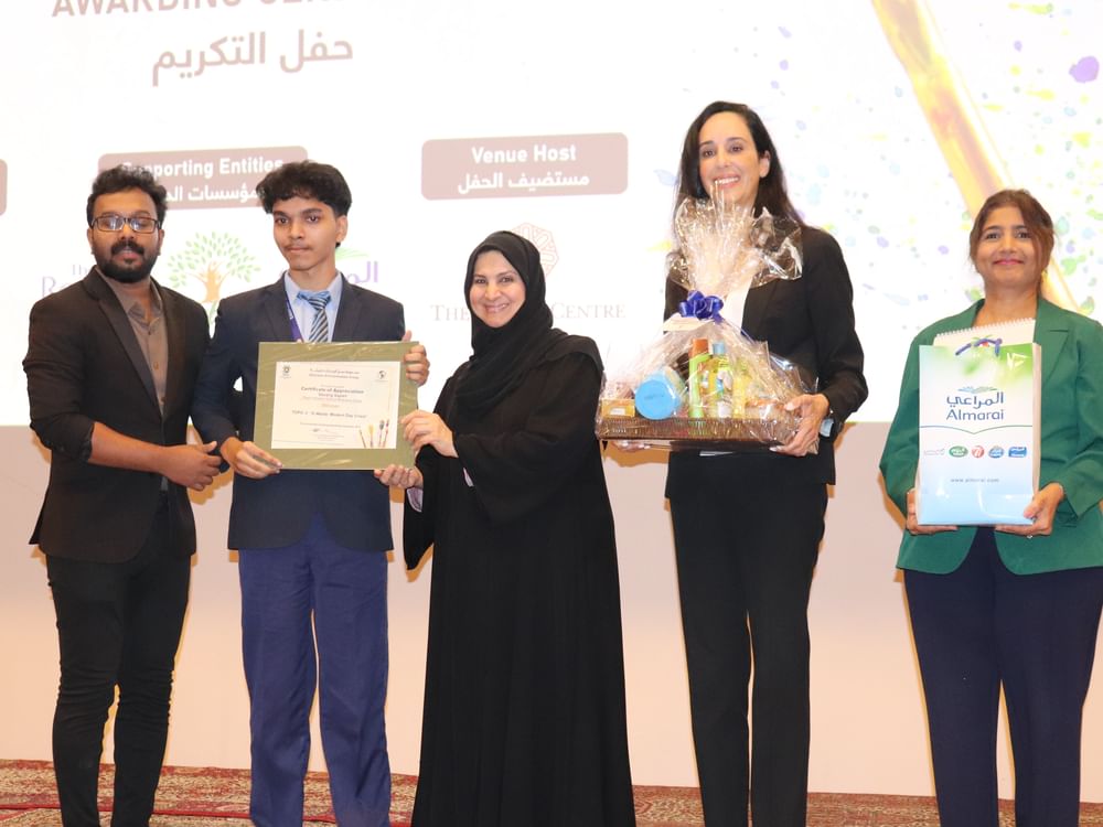 " الإمارات للبيئة" تكرم الفائزين بمسابقتي "الرسم البيئي" و "الفن من النفايات "