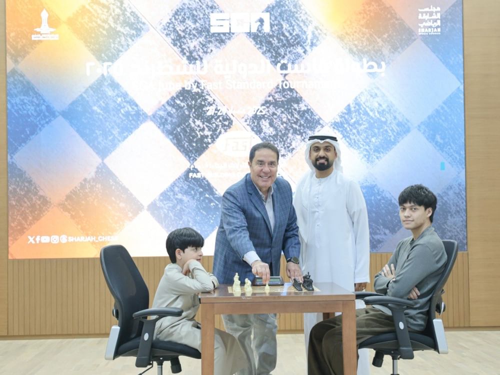 沙迦“Fast”国际象棋赛开赛 191名选手参赛