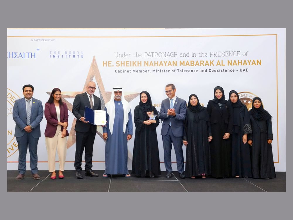 Nahyan bin Mubarak honours healthcare institutions at Golden Initiative Awards