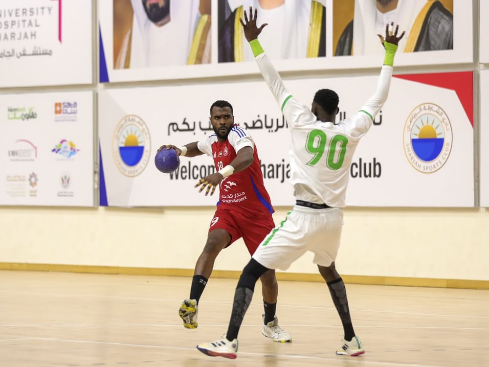 فوز الشارقة والوصل والنصر في انطلاقة دوري كرة اليد