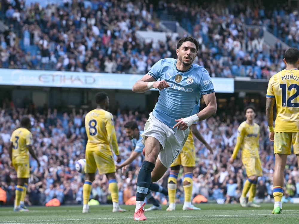 مانشستر سيتي يفوز على كريستال بالاس في الدوري الإنجليزي