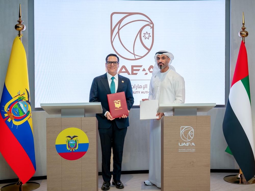 مذكرتا تفاهم بين الإمارات والإكوادور لتعزيز التعاون في الرقابة ومكافحة الفساد