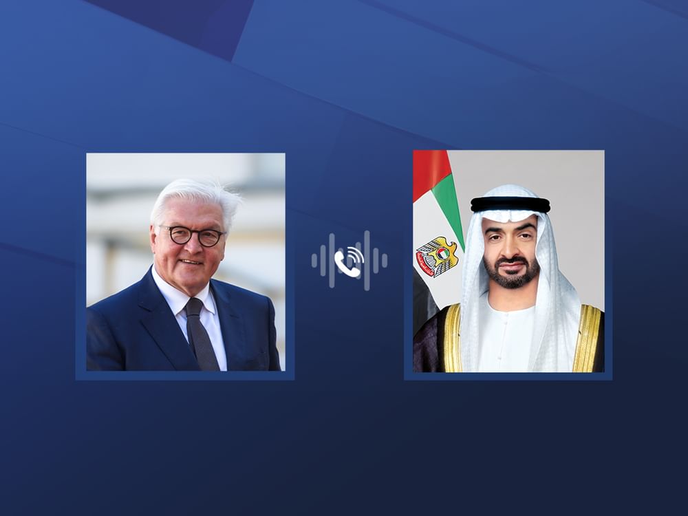 Президенты ОАЭ и Германии обсудили по телефону двусторонние отношения и региональные события