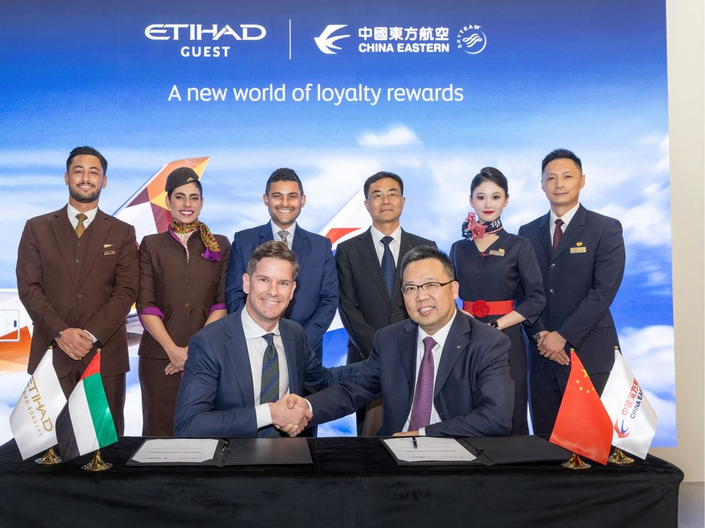 Etihad, China Eastern Airlines celebrate start of Joint Venture
