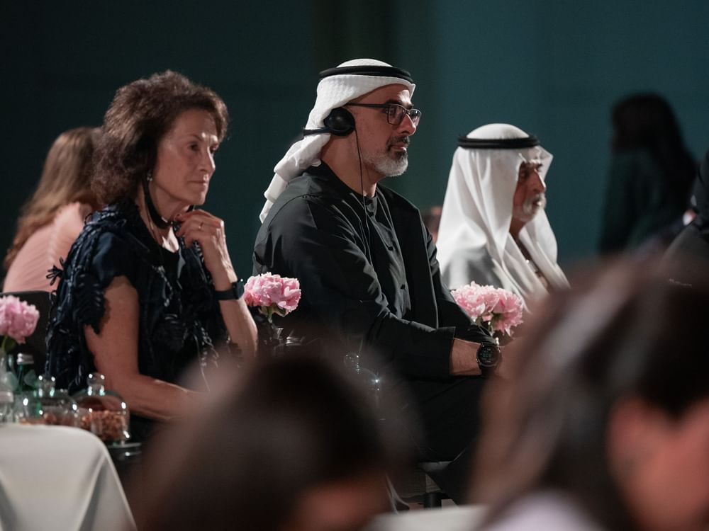 Khaled bin Mohamed bin Zayed attends 2025 Pritzker Architecture Prize Ceremony at Louvre Abu Dhabi