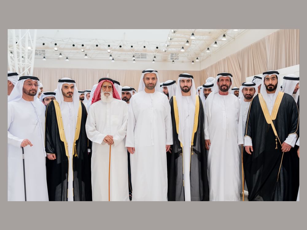 محمد بن سعود يحضر العرس الجماعي لشهر يونيو في رأس الخيمة