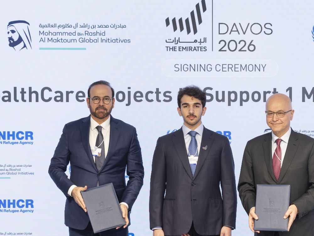 "مبادرات محمد بن راشد آل مكتوم العالمية" تتعهد بدعم المشاريع الصحية لمفوضية اللاجئين حول العالم