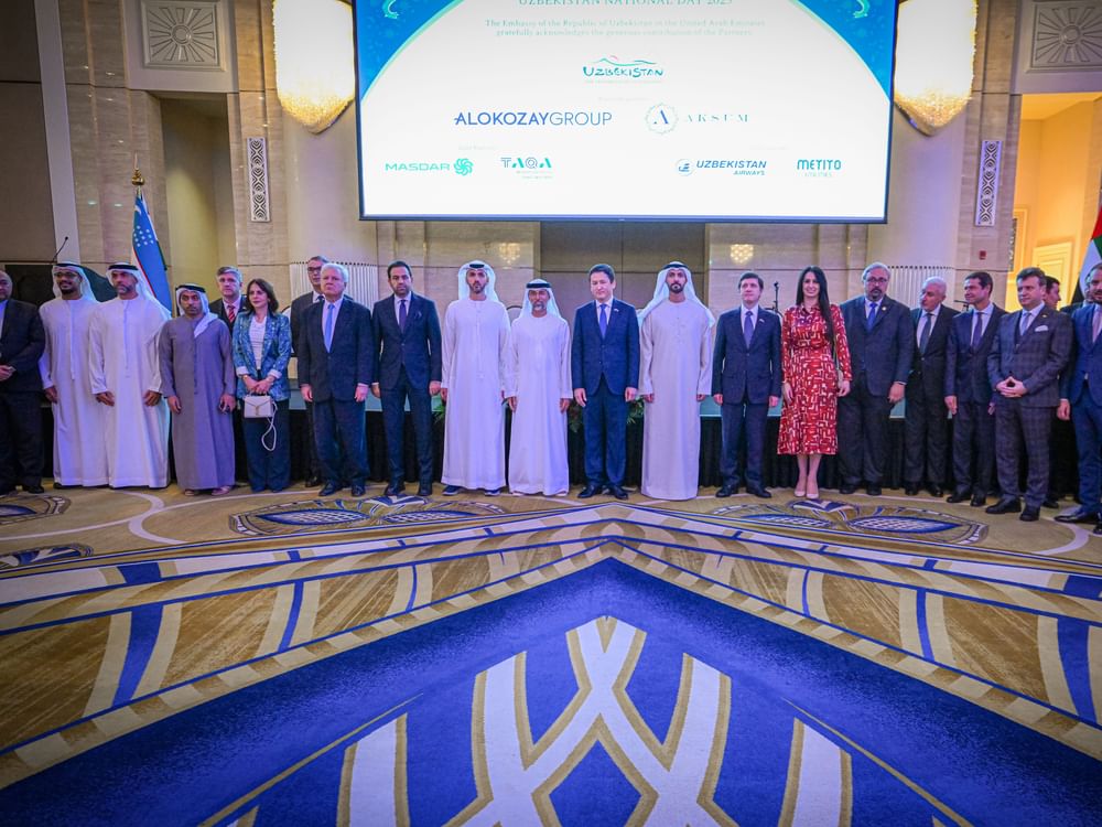 Suhail Al Mazrouei attends Azerbaijani Embassay National Day reception