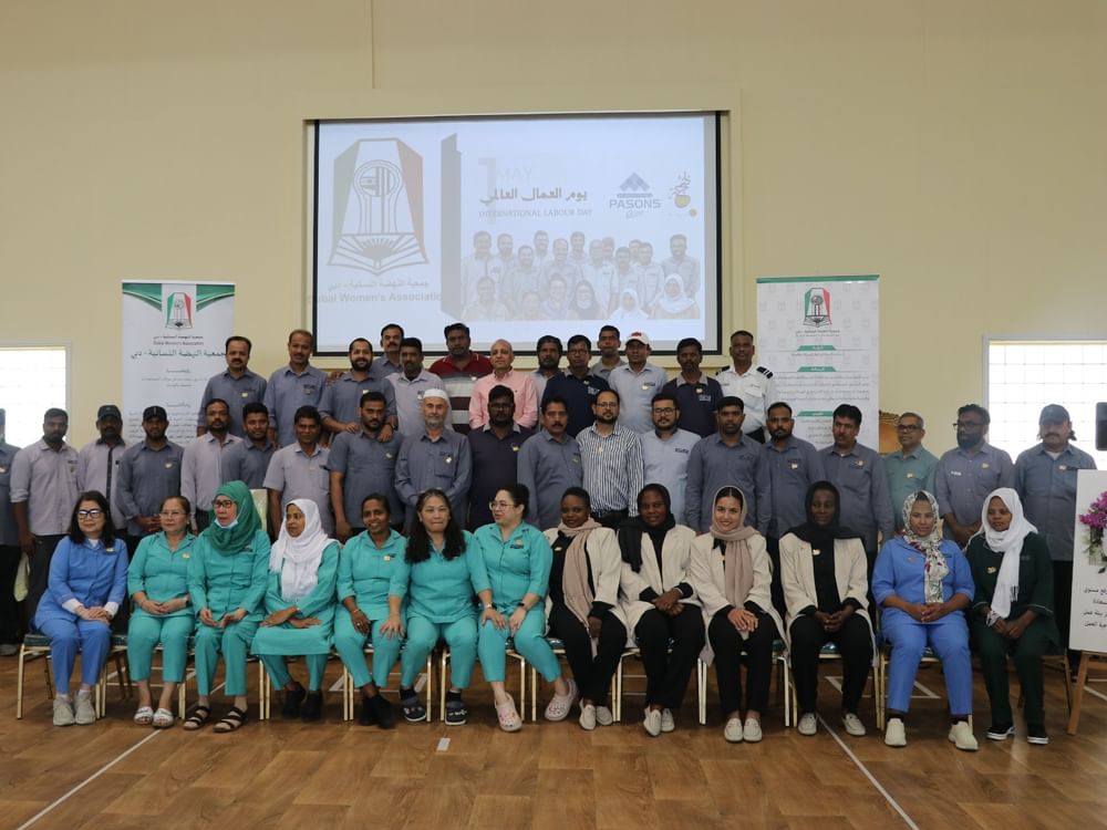 "نسائية دبي" تحتفي باليوم العالمي للعمال تقديرا لجهودهم في دعم مسيرة التنمية