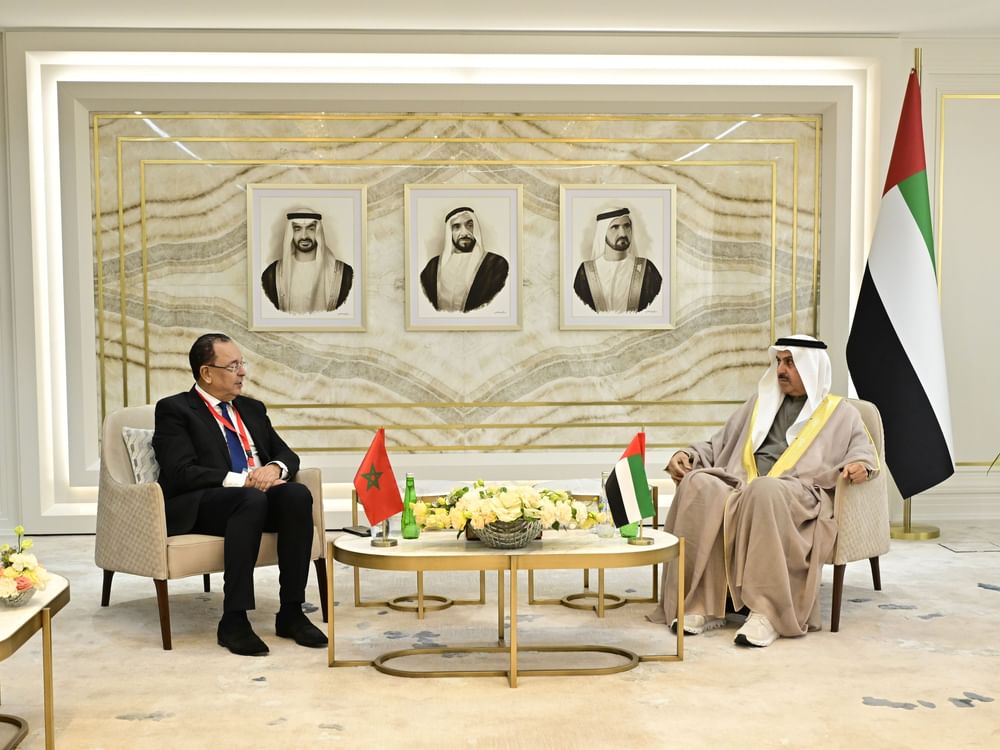 Saqr Ghobash receives Vice President House of Councillors of Morocco