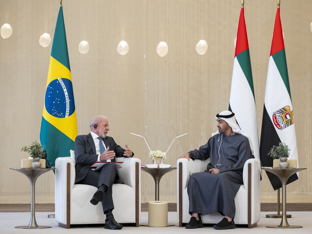 UAE and Brazil Presidents discuss bilateral cooperation and strategic partnership