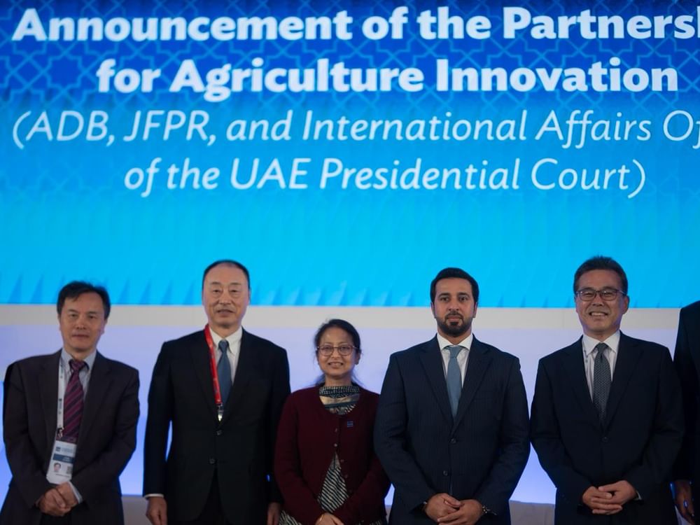 UAE partners with Asian Development Bank to strengthen food security across Asia and Pacific