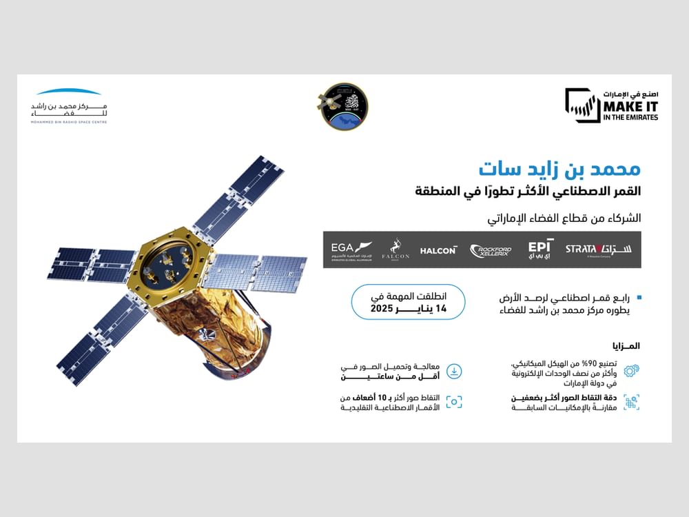MBRSC showcases UAE’s space industry capabilities at 'Make it in the Emirates 2025'
