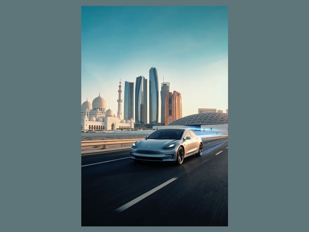 Integrated Transport Centre oversees Tesla’s first 'Full Self-Driving' trials in Abu Dhabi