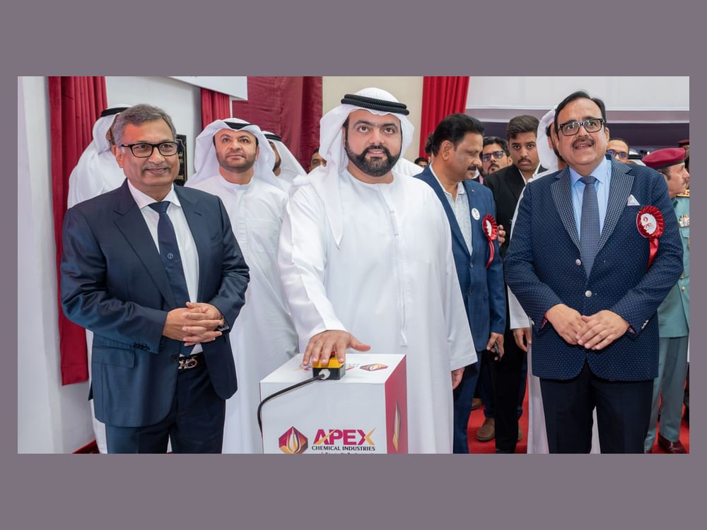 Fujairah Crown Prince inaugurates first facility for production of ground calcium carbonate in Fujairah