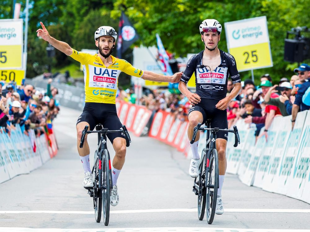 UAE Team Emirates' Yates, Almeida take victory again in Suisse