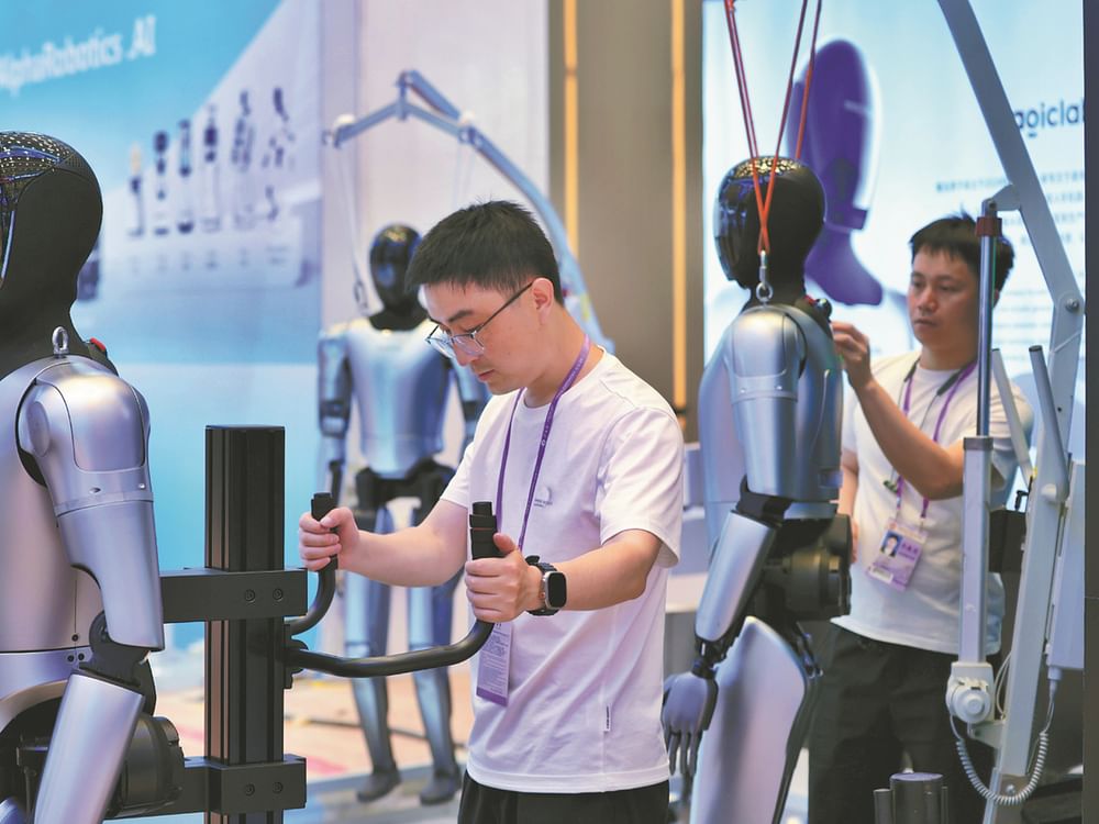 China to dominate humanoid robot market