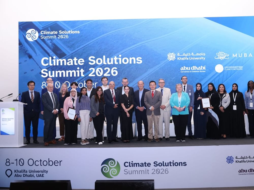 Abu Dhabi Climate Solutions Summit 2026 concludes with over 1,000 registrations, advancing research-driven climate innovation