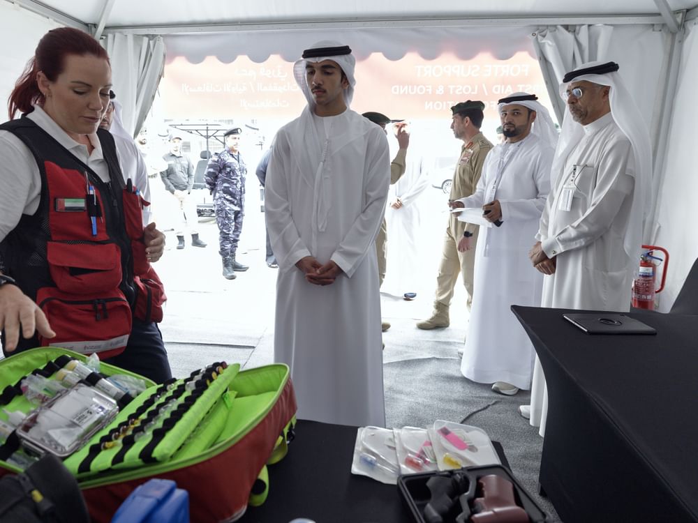 Mohammed bin Rashid bin Mohammed bin Rashid inspects Joint Operations Room of Events Security Committee
