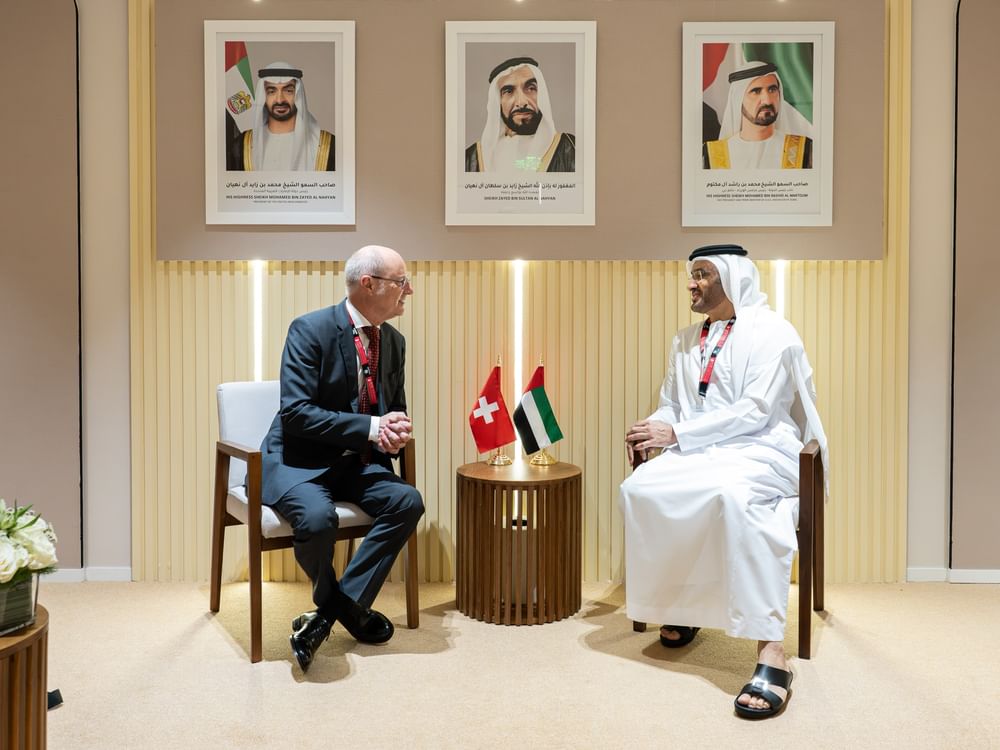 النائب العام للاتحاد يبحث تعزيز التعاون القضائي مع نظيره السويسري ومساعد النائب العام الكازاخستاني