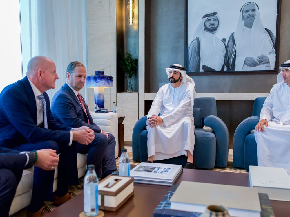 حمدان بن محمد يلتقي رئيس ماريوت الدولية ويبحث معه آفاق التعاون في ضوء المزايا المتاحة للقطاع الفندقي بدبي