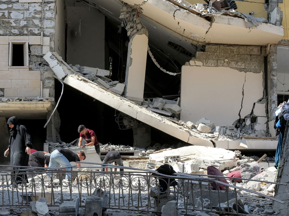 42 Palestinians killed in Israeli strikes on Gaza Strip