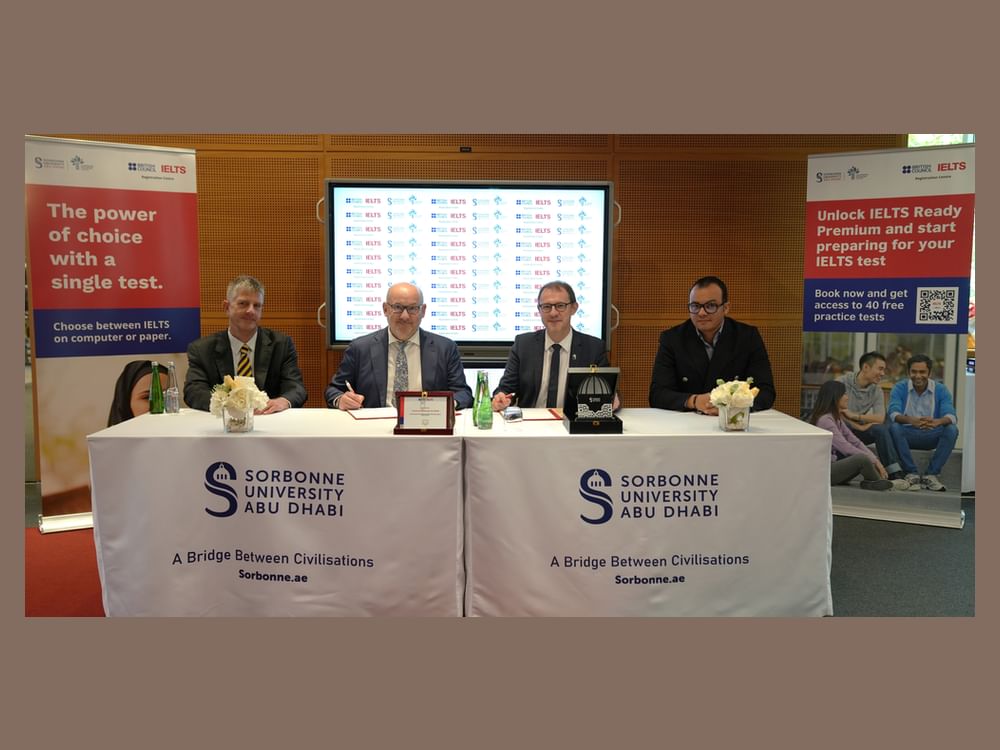 British Council UAE signs new IELTS partnership with Sorbonne University Abu Dhabi