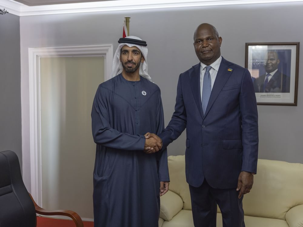 On behalf of UAE President, Shakhboot bin Nahyan participates in Maputo International Trade Fair in Mozambique