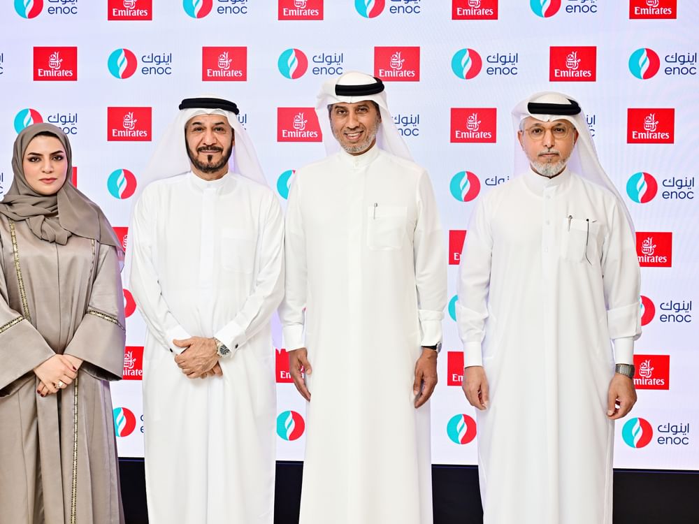 Emirates, ENOC Group to explore Sustainable Aviation Fuel supply in Dubai