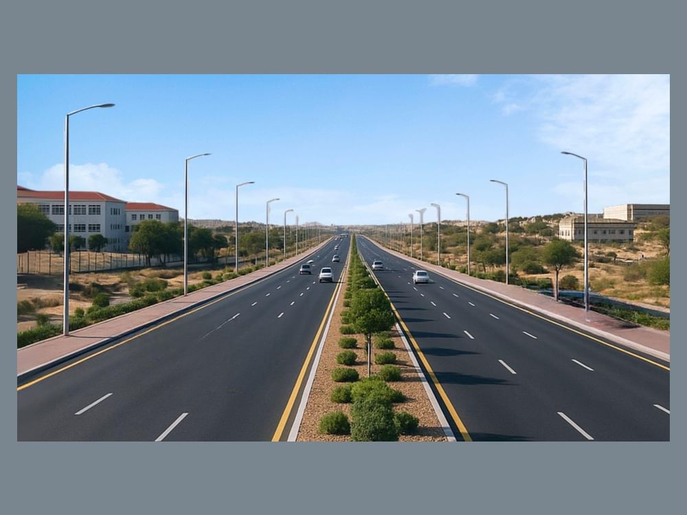 عجمان تبدأ تطوير شارع الهجن بطول 2.5 كم ضمن رؤية 2030